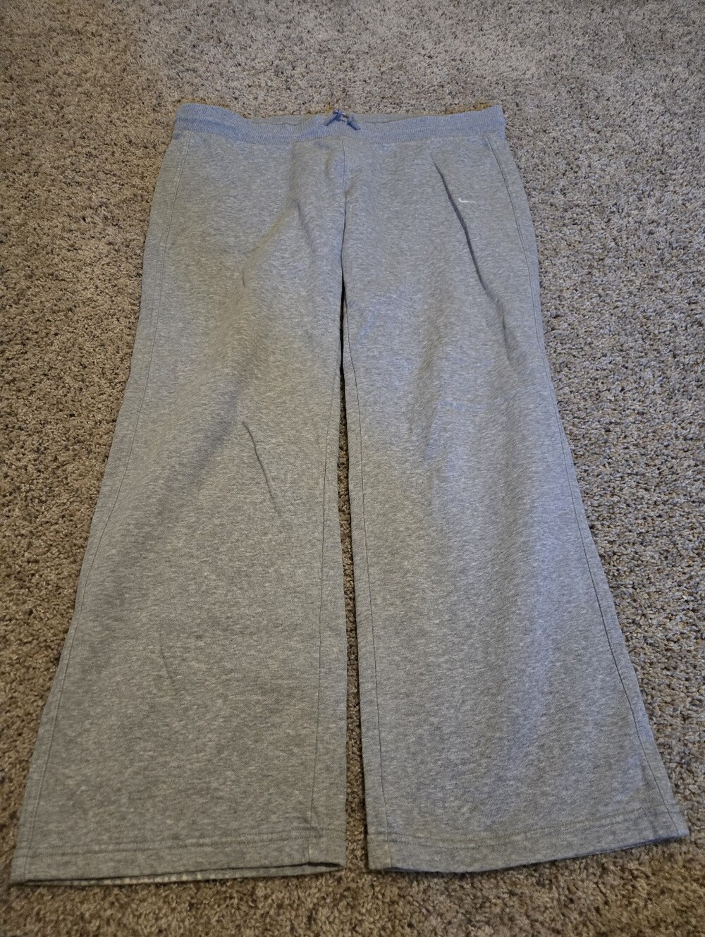 Nike Gray Wide Leg Sweatpants Joggers
